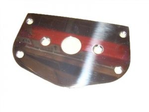 Nautique Boat Stainless Steel Stern Seat Latch Plate, 6.167"X4.049 - 100075