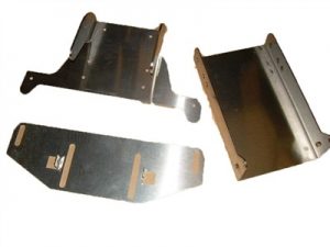 Nautique Boat Polished 3 Pc Hydrogate Transom Assembly SN200 Full Throttle - 100156