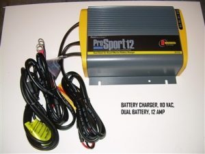 Nautique 110 VAC 12 Amp Dual Battery Charger - 110014