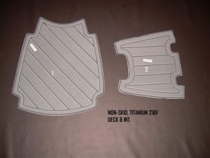 Titanium Non Skid Pads For Nautique 216V Deck & Interior - 110065