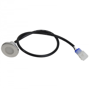 Round LED Boat Courtesy Light with Connector - 130451