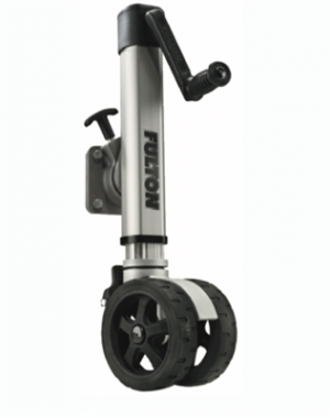 Fulton F2 Swing-Up Aluminum Trailer Jack Twin Track (Dual Wheels), MAX 1600 LBS - 220-1413020134