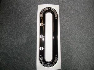 Slalom/Wakeboard for 2004 Nautique Hydro Gate Shift Panel Decal - 2750