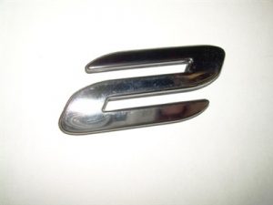 Numeral "2" Nautique Boat Model Designator Chromax Decal - 80004