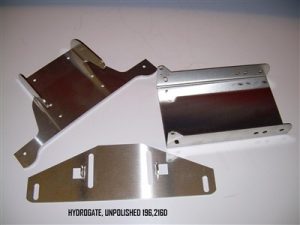 Unpolished Hydro Gate 3 Part Assembly for 211, 216V, 226 Nautique Boats - 90293