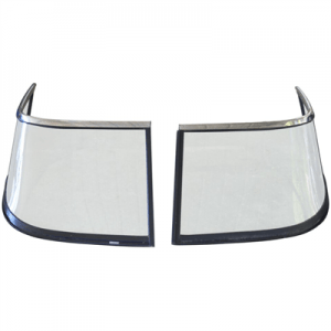 WINDSHIELD WINGS, 216V & 226, 2009-2012 – STAINLESS STEEL