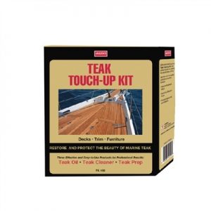 Amazon's Teak Touch-Up Kit for Teak Boat Deck Restoration - AMAZON-579-TK100