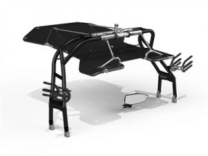 Roswell Gold Aviator Tower Package - Black